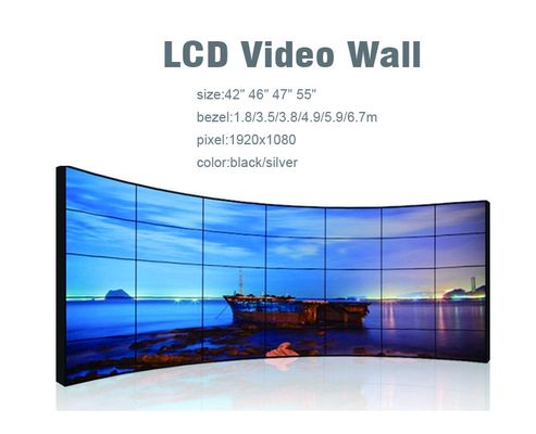 Стена настенного дисплея 43inch LCD HD JCVISION LCD видео- безшовная видео-