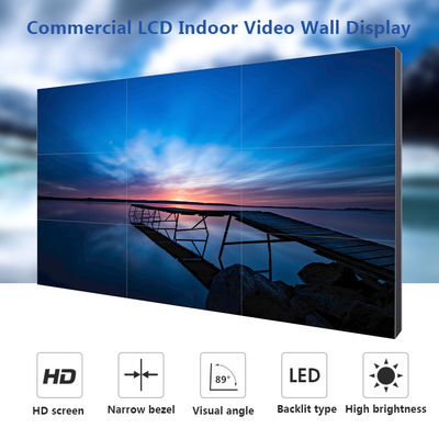 кронштейна держателя стены монитора 55inch 3x3 стена экрана LCD безшовного соединяя видео-