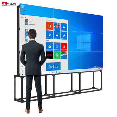 настенный дисплей 3x3 LCD 4K Samsung LG LCD видео- рекламируя видео- стену