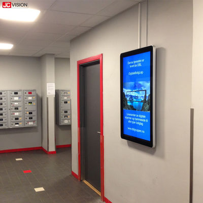 Цифров дюйма JCVISION Signage 32 крытый показывает установленного стеной игрока рекламы LCD