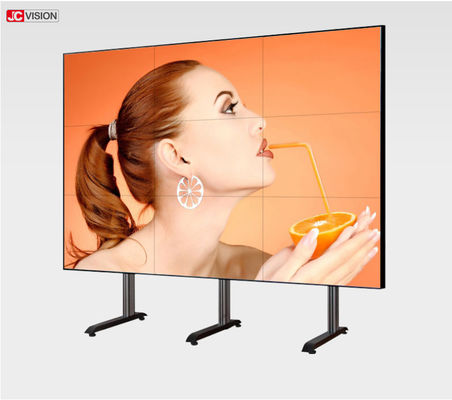 цвет дюйма 6.77M экрана 500cd/m2 Jcvision 55 стены LCD шатона 0.88mm видео-