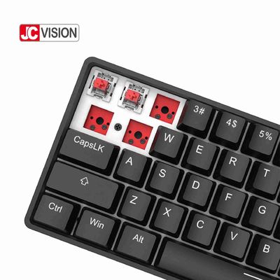 Ключей клавиатуры 61 мембраны 60% случай RGB ABS механических мини оперативно заменяет