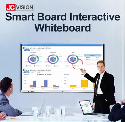 65 система умной взаимодействующей Whiteboard индикаторной панели дюйма 4k двойная для образования