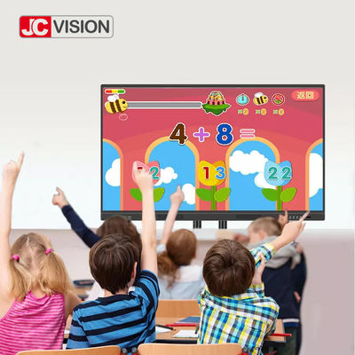 JCVISION 65 - 110-дюймовый интерактивный дисплей Smartboard AG Temple Glass IR Touch LCD Panel