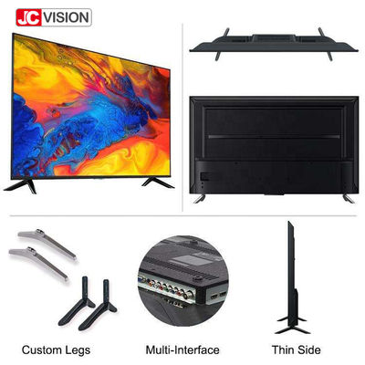 JCVISION 75 дюймов 4K Crystal UHD HDR 2060P LED Smart TV Телевизор 65 дюймов 32 дюймов Смарт с Wi-Fi