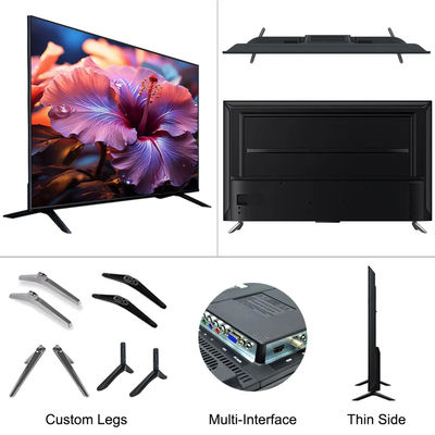 Умный телевизор 43 дюймов Телевизор 4k 32 40 43 50 65 дюймов LED телевизор с Android Wifi 45 дюймов Google Умные телевизоры