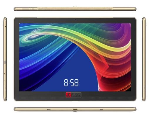 JCVISION 14-дюймовый очередный дисплей цифровой вывески с FHD TP и 5V / 2A USB зарядное устройство