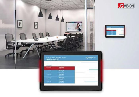 Signage цифров конференц-зала экранов дисплея 10.1Inch NFC конференц-зала JCVISION