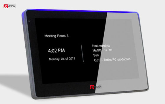 Дисплей Scheduling конференц-зала POE NFC RFID записывая, экран резервирования конференц-зала касания