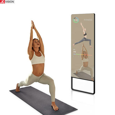 Спортзал умного зеркала экрана 43inch DIY LCD умный домашний для фитнеса йоги