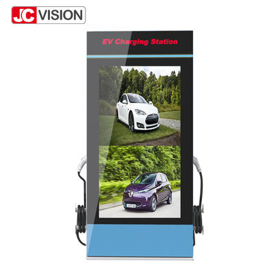 JCVISION LCD рекламируя плакат Signage цифров дисплея для кучи зарядной станции EV
