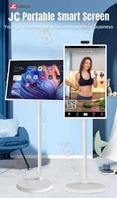 JCVISION портативный 24 дюймовый вращающийся HD сенсорный дисплей IPS экран
