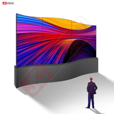 Jcvision LOFIT Гибкий фиксированный светодиодный экран P4 для наружной установки. Большая рекламная видеостена. Сверхтонкий.