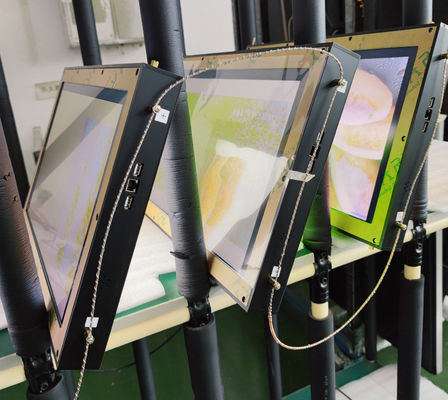 Дисплей Кристл LCD окна точки лазера привел кабель 21